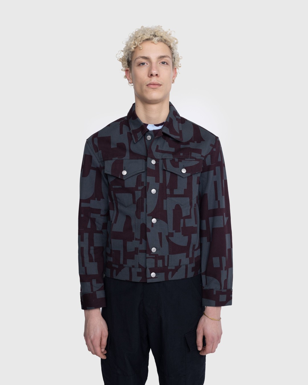 Dries van Noten – Vuskin Denim Jacket Multi - Outerwear - Black - Image 2