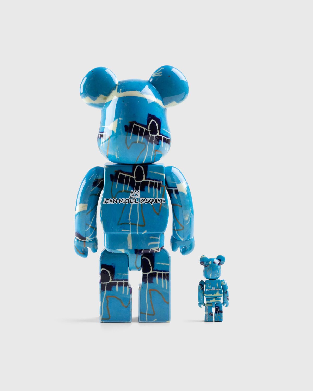 Medicom – Be@rbrick Jean Michel Basquiat #9 100% & 400% Set Multi - Art & Collectibles - Multi - Image 2