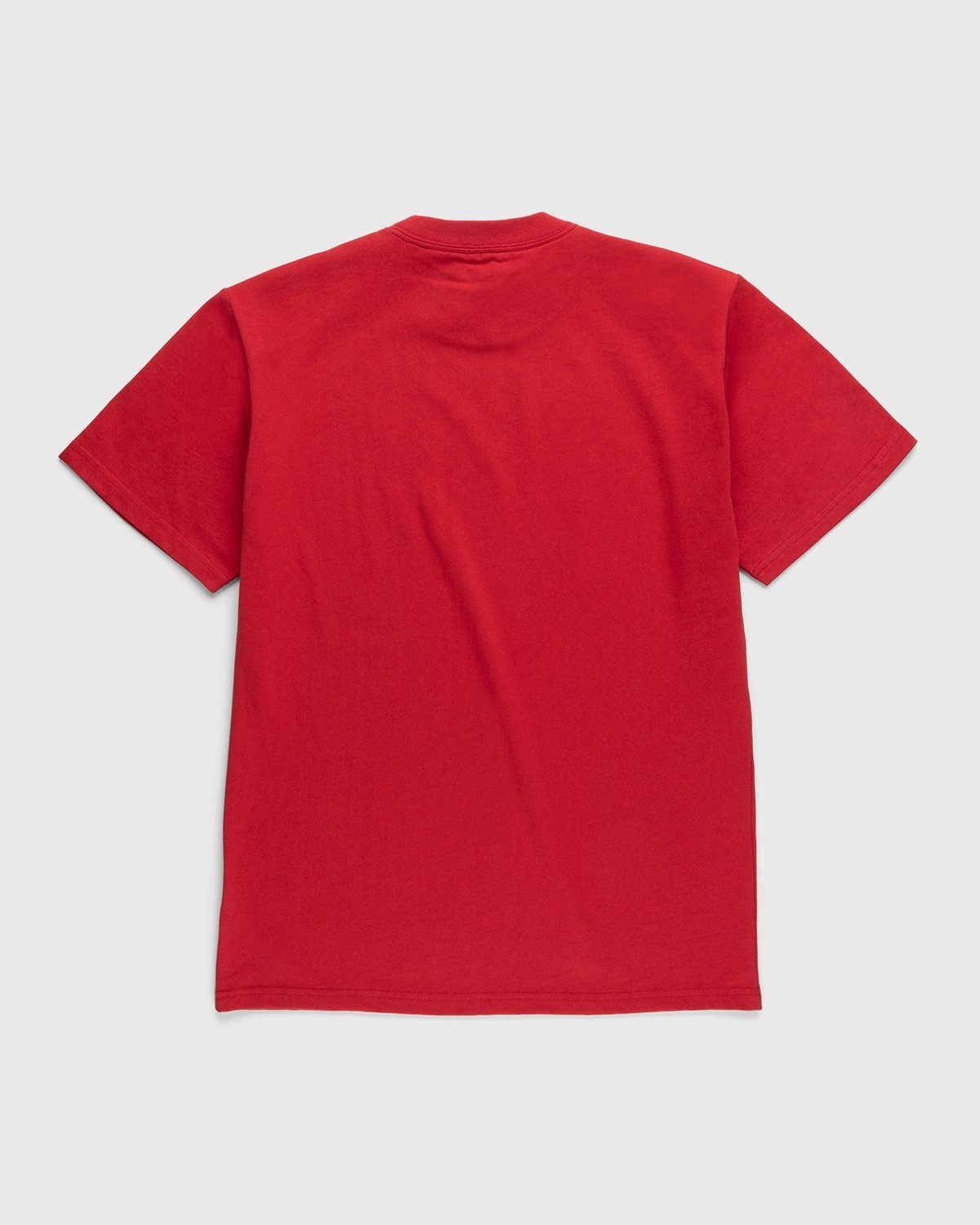 Carhartt WIP – University Script T-Shirt Cornel White - T-Shirts - Red - Image 2
