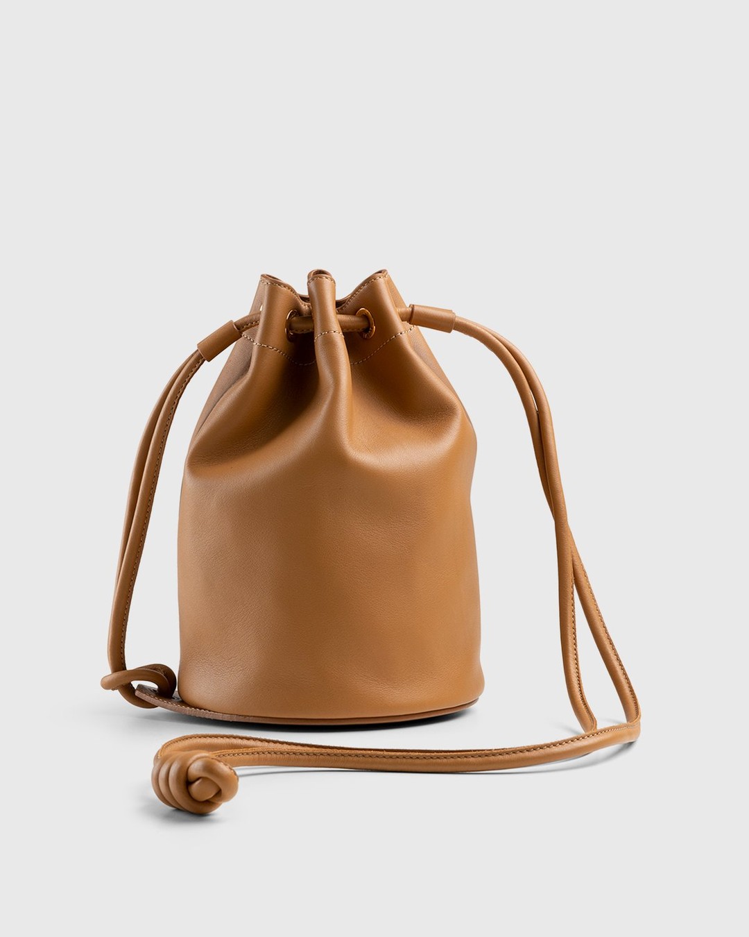 Loewe X Paula's Ibiza Drawstring Bucket Bag Natural And Tan - ShopStyle