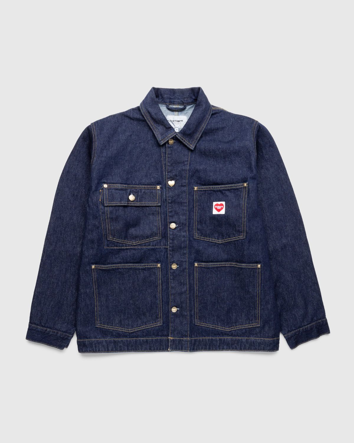 Carhartt WIP – Nash Jacket Blue/Rinsed - Outerwear - Blue - Image 1