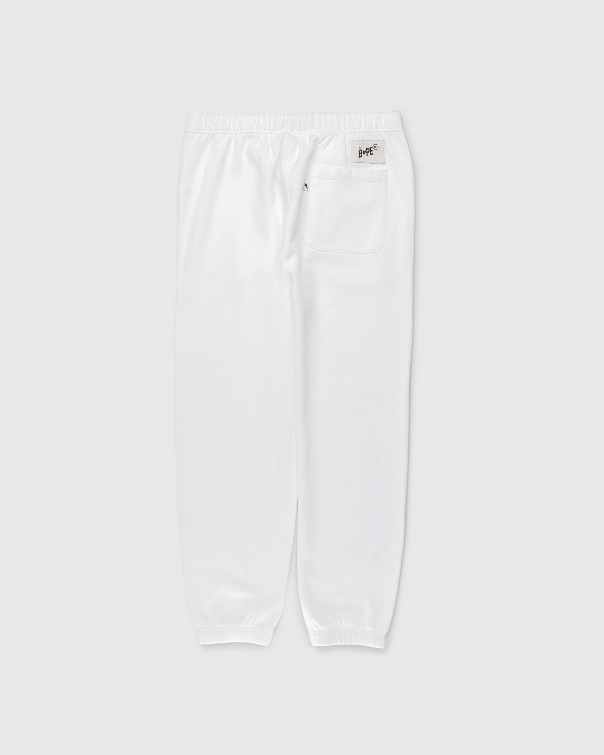 BAPE x Highsnobiety – Heavy Washed Sweat Pants Ivory