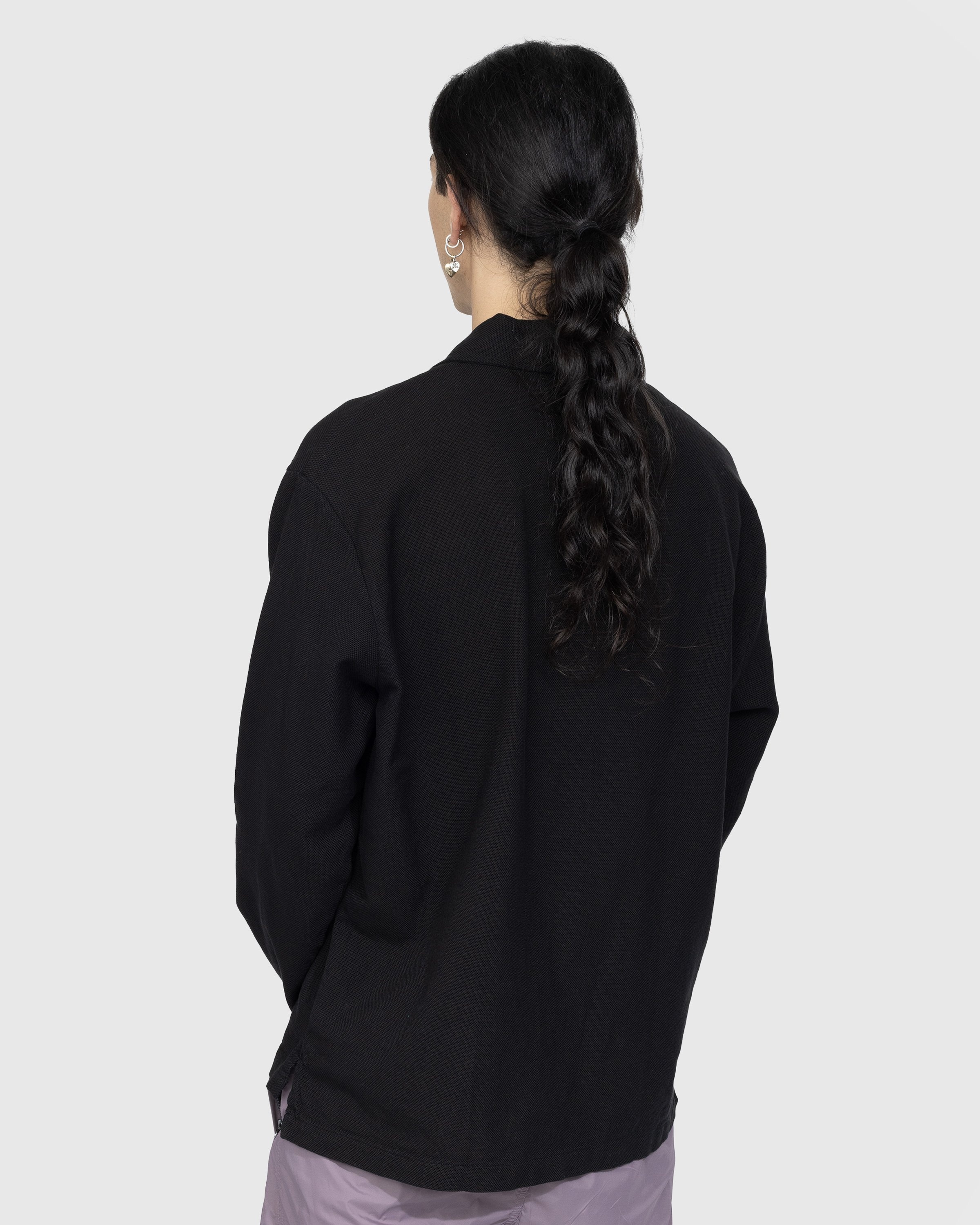 Our Legacy – Isola Shirt Black Sparse Panama Cotton - Shirts - Black - Image 3