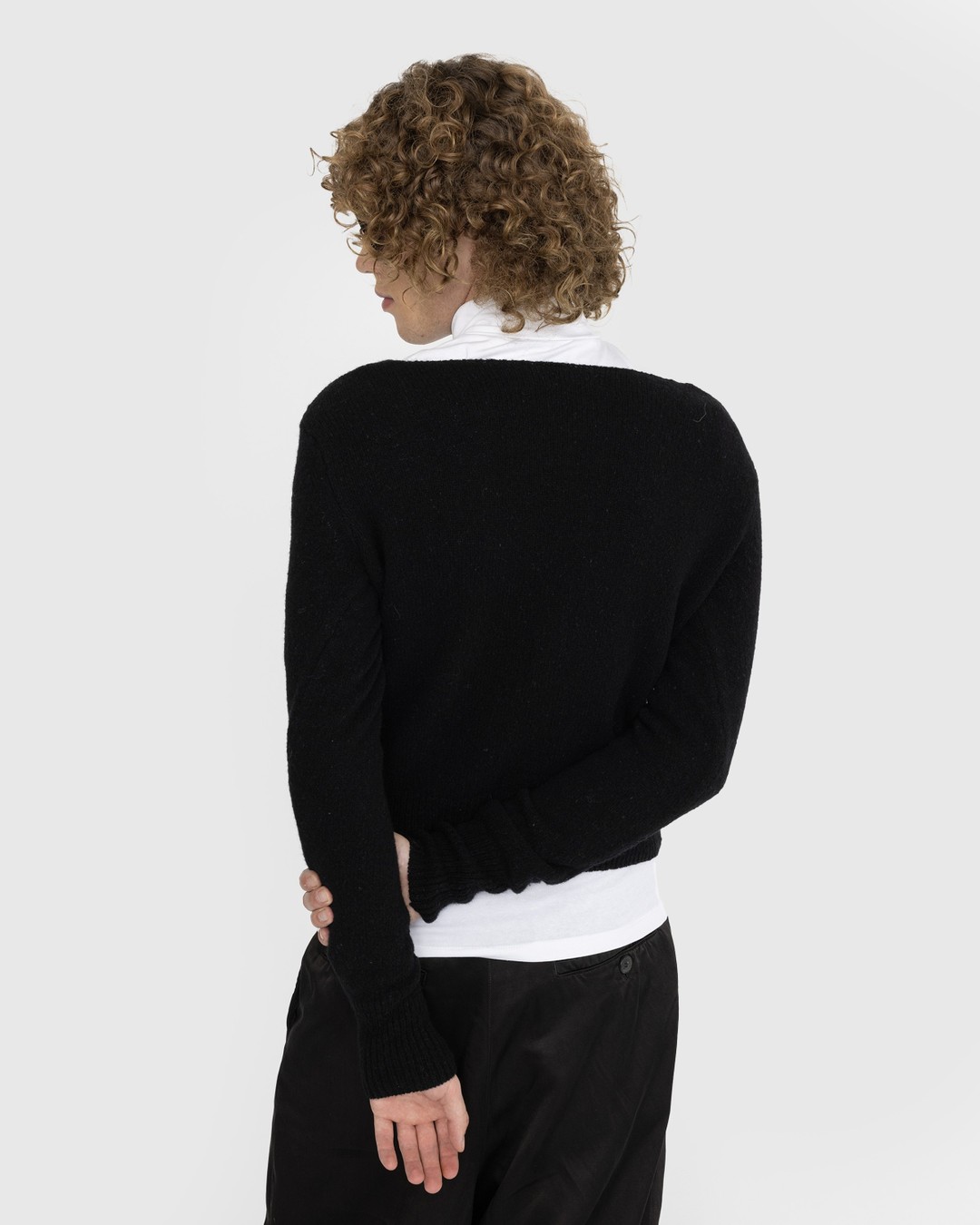 Dries van Noten – Meron Knit Black - Knitwear - Black - Image 3