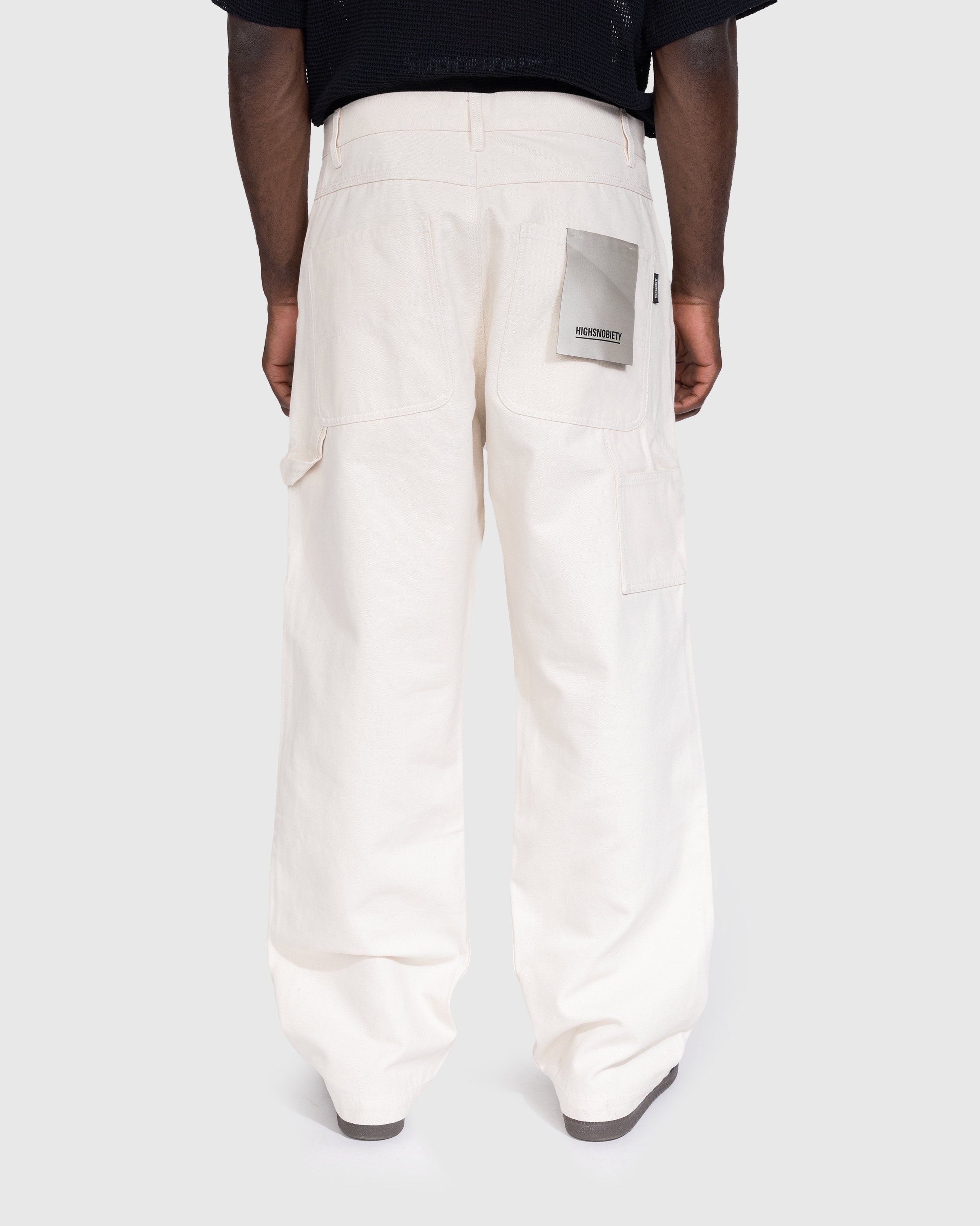 Highsnobiety – Carpenter Trouser Natural - Pants - Beige - Image 4