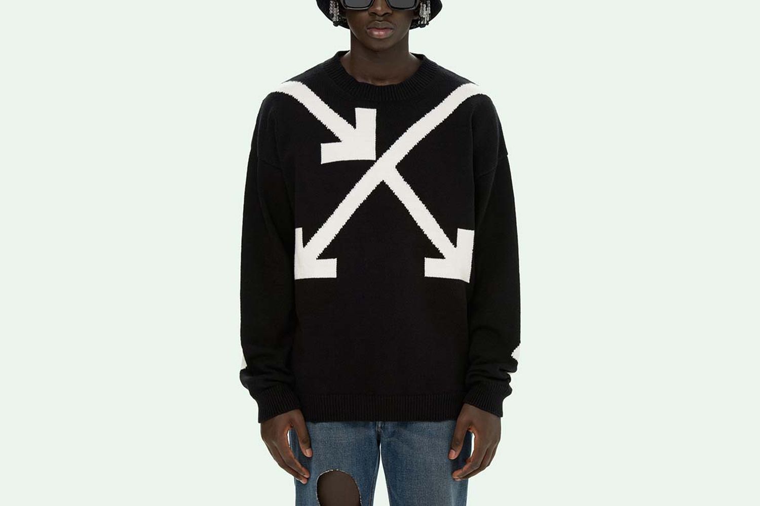 Twisted Arrows Sweater