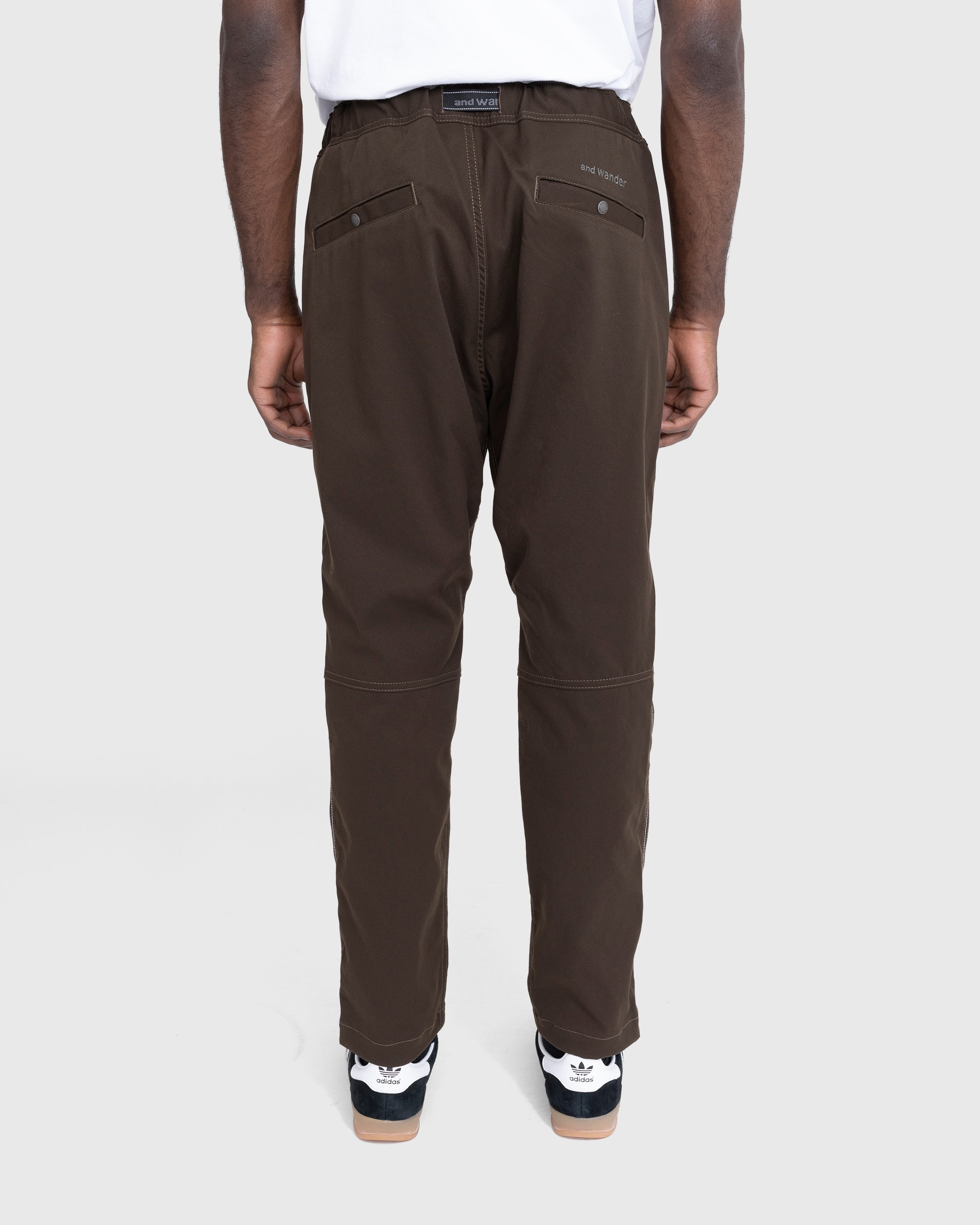 And Wander – Polyester Climbing Pants Khaki - Pants - Green - Image 4