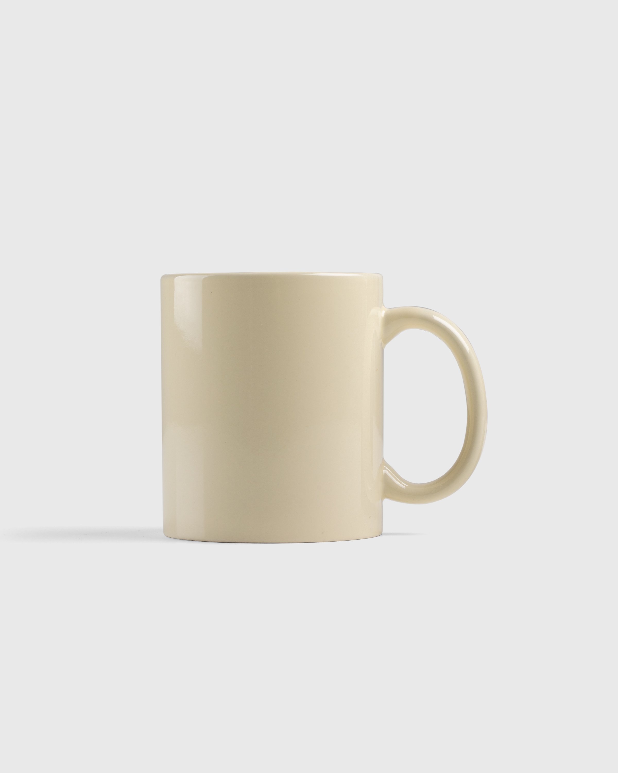 RUF x Highsnobiety – Logo Coffee Mug Cream - Lifestyle - White - Image 2