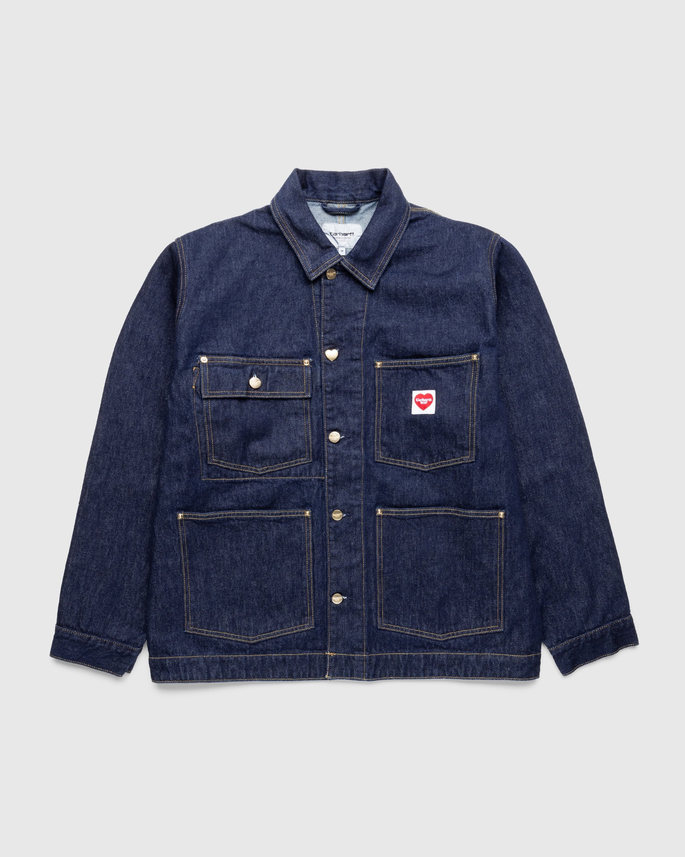 Carhartt WIP – Nash Jacket Blue/Rinsed - Outerwear - Blue - Image 1