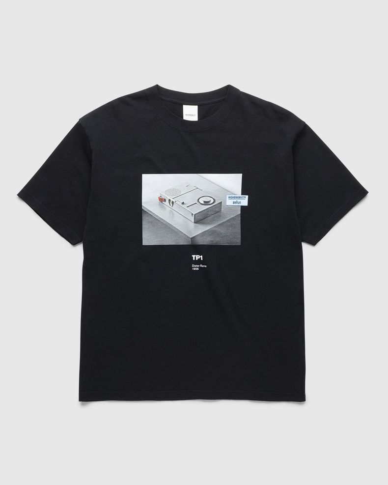 BRAUN x Highsnobiety – TP1 T-Shirt Black