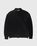 Auralee – Shetland Wool Cashmere Knit Cardigan Black