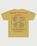 Infinite Archives – Tom Sachs Break The Cycle T-Shirt Mustard - T-shirts - Yellow - Image 1