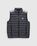 Padded Vest Black/White