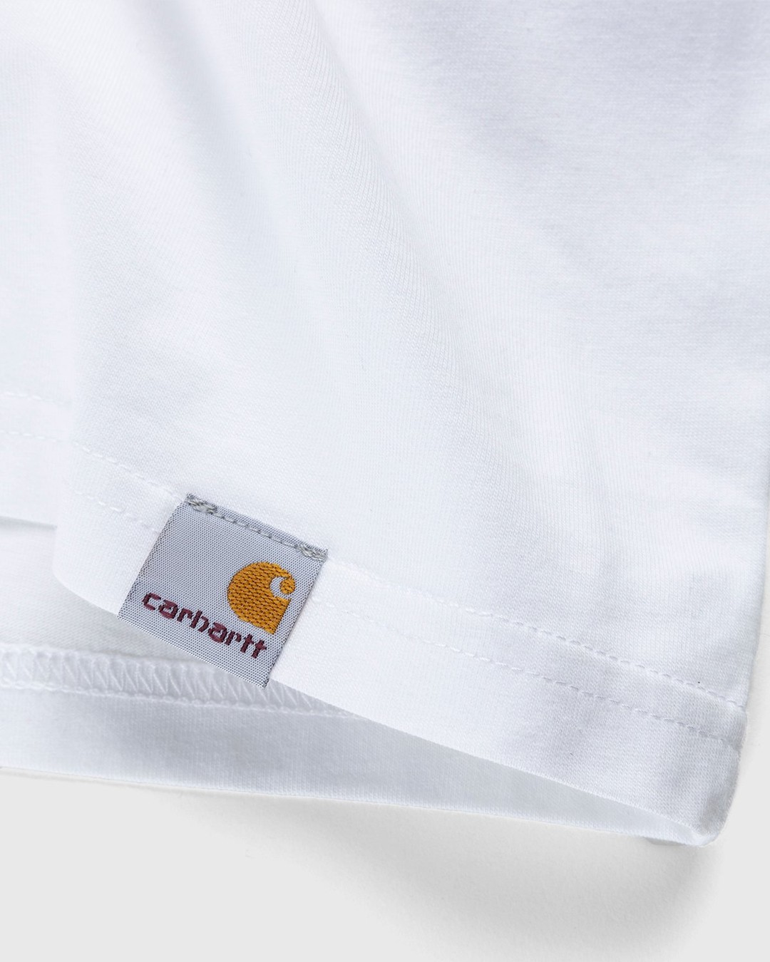 Carhartt WIP x Herrensauna – Logo T-Shirt White Wine Cypress - T-Shirts - White - Image 6