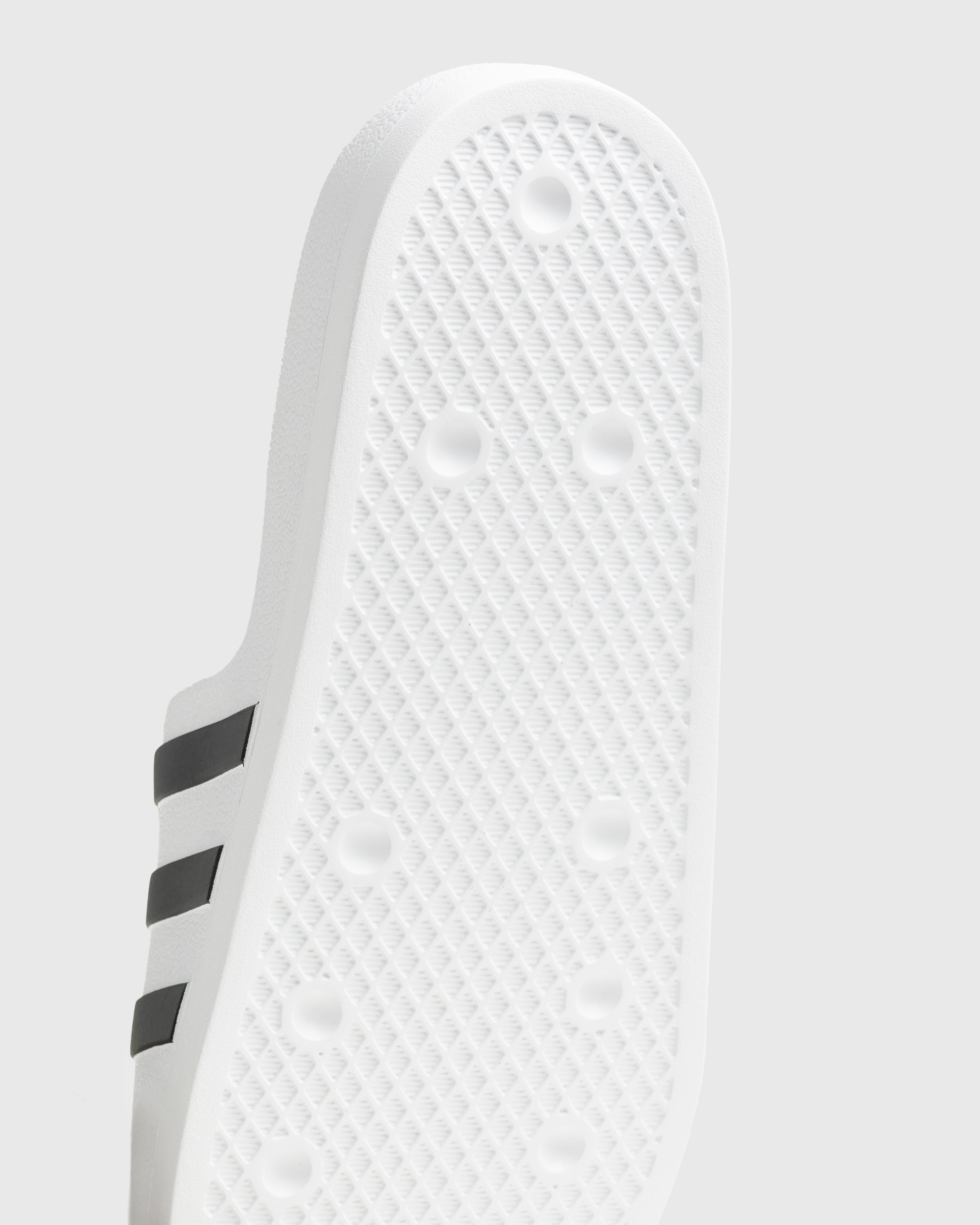 Adidas – Adifom Adilette White/Black/White - Sandals - White - Image 6