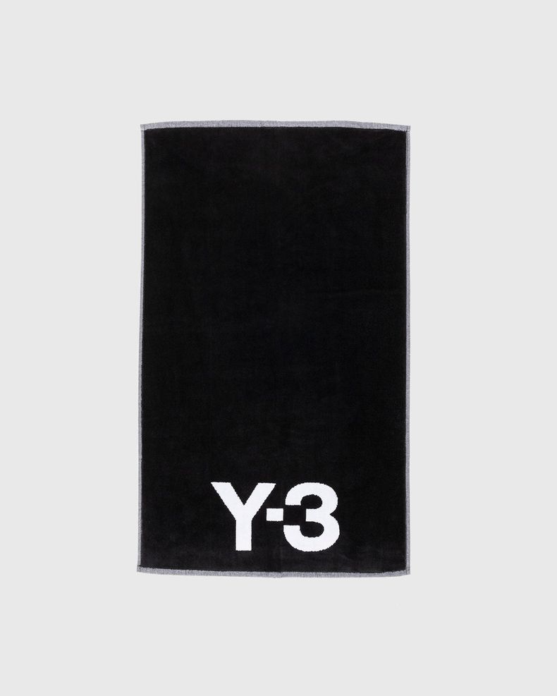 Y-3 – Logo Gym Towel Black/White