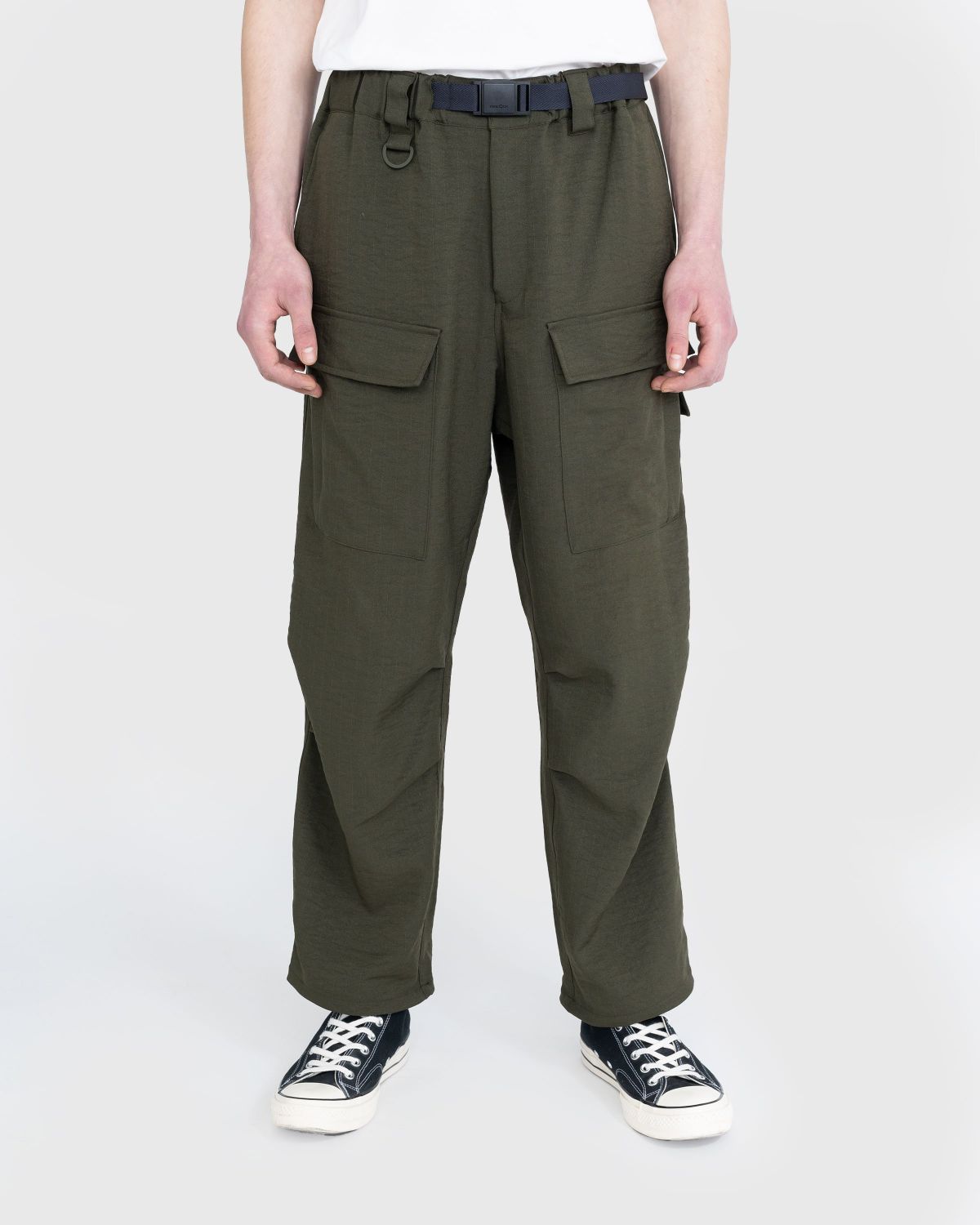 Y-3 – CL SL Cargo Pants - Pants - Green - Image 2