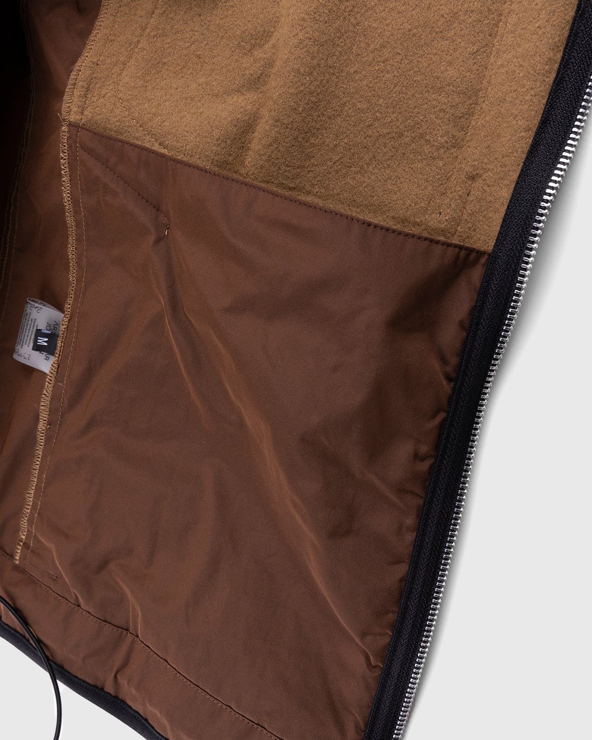 Arnar Mar Jonsson – Patch Pocket Hooded Tracktop Caramel Chocolate - Outerwear - Brown - Image 6