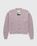Brushed Alpaca Cardigan Pale Rose
