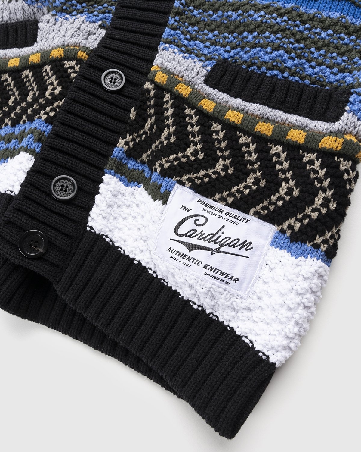 Missoni – Intarsia Cardigan Multicolor - Knitwear - Multi - Image 6