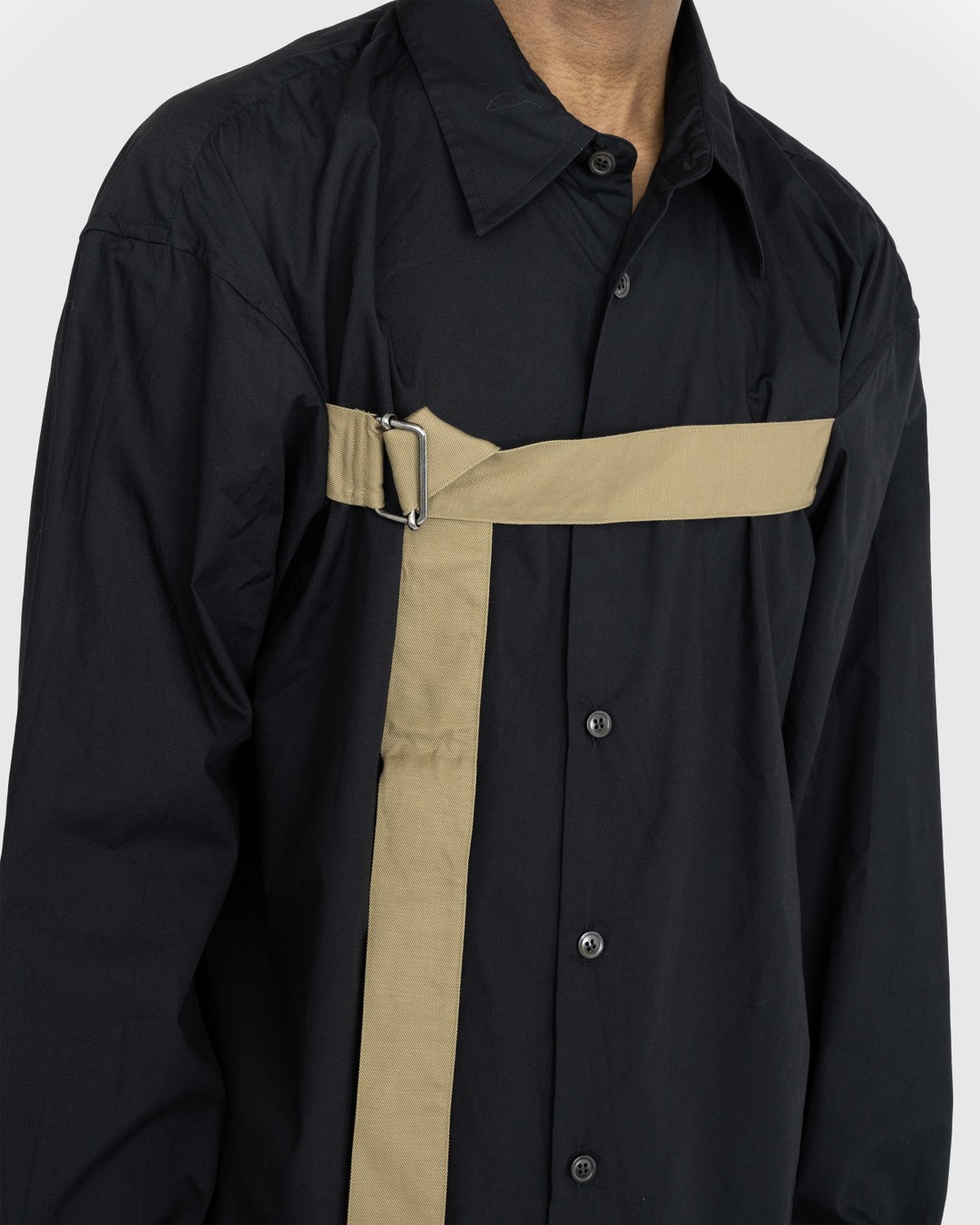 Dries van Noten – Croom Bis Shirt Black - Shirts - Black - Image 4