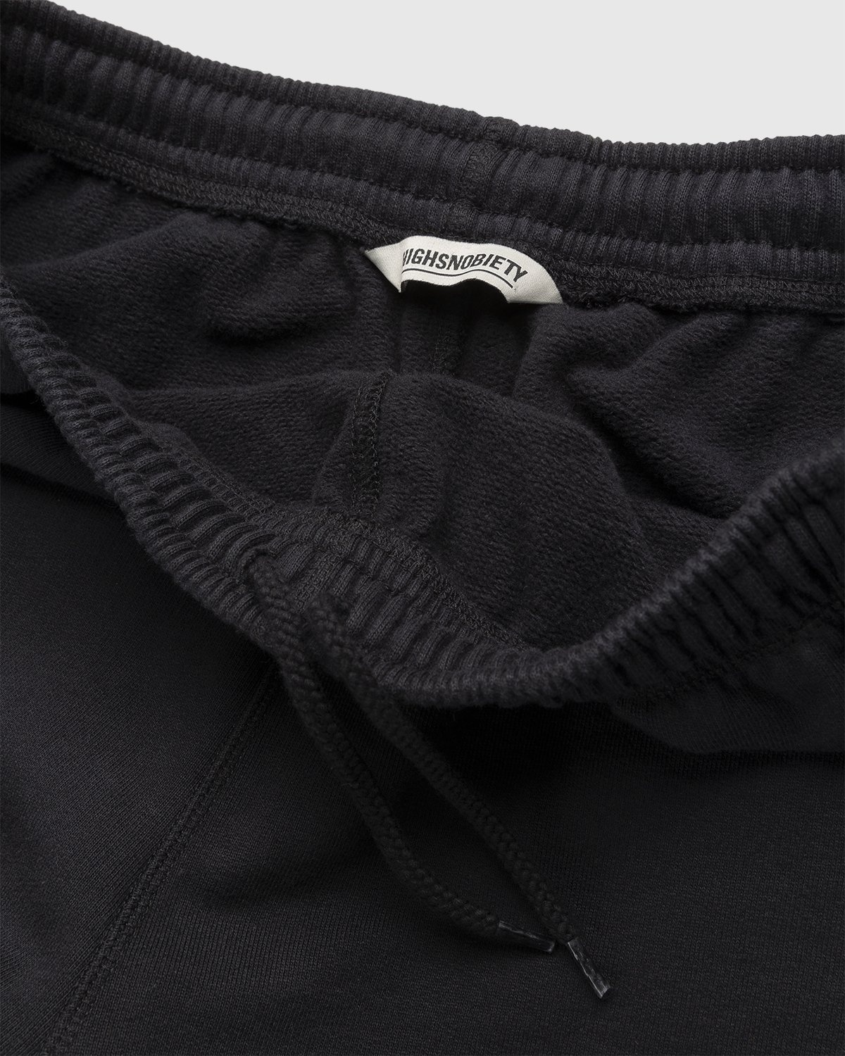 Highsnobiety – Logo Fleece Staples Pants Black - Sweatpants - Black - Image 5