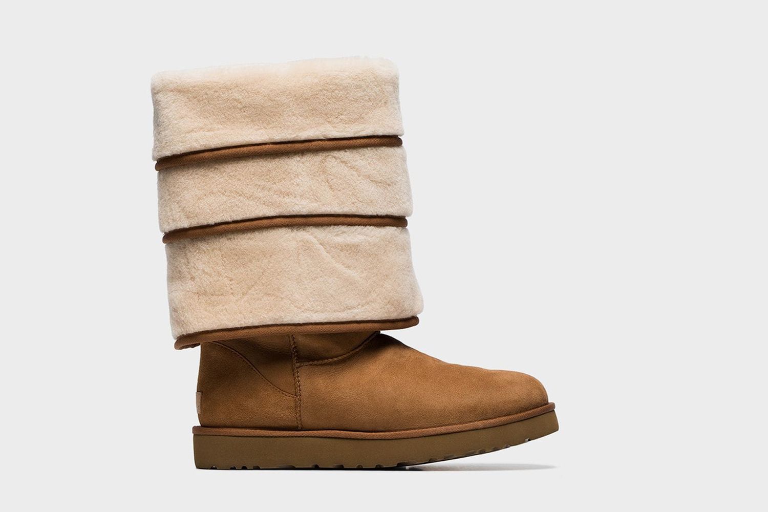 Triple Layered Shearling Boots