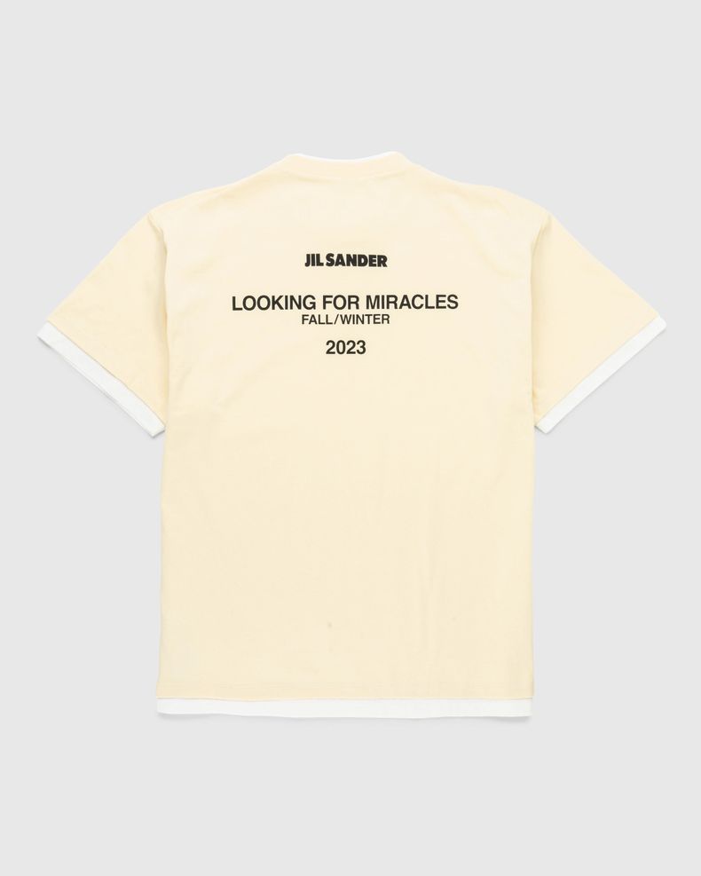 Jil Sander – Looking For Miracles T-Shirt Bone