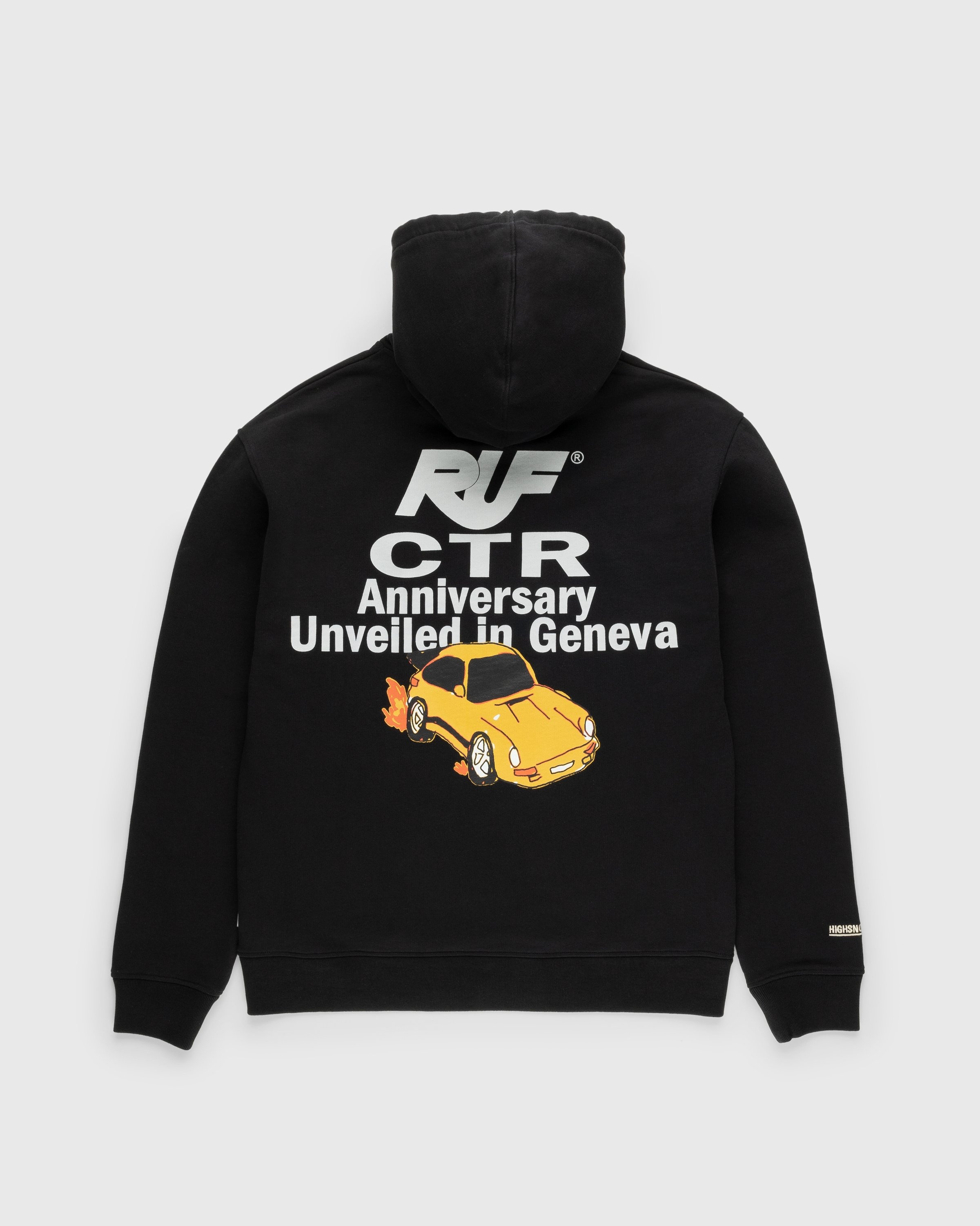 RUF x Highsnobiety – CTR Anniversary Hoodie Black - Sweats - Black - Image 1