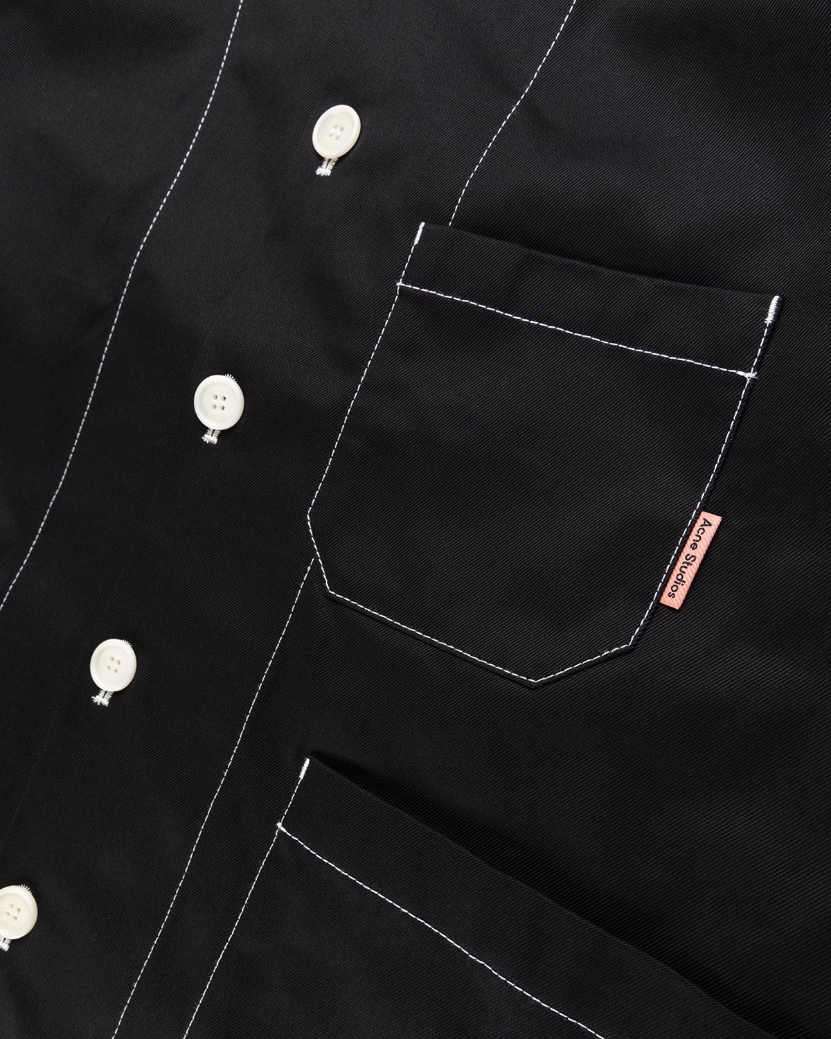 Acne Studios – Heavy Twill Jacket - Outerwear - Black - Image 4