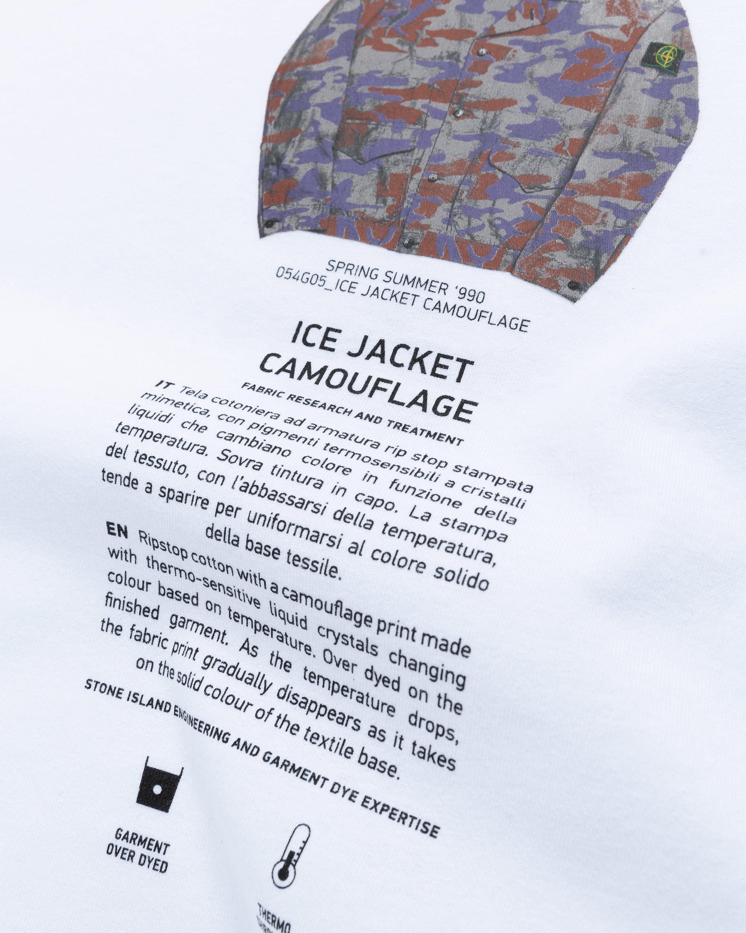 Stone Island – Archivio T-Shirt White - T-shirts - White - Image 6