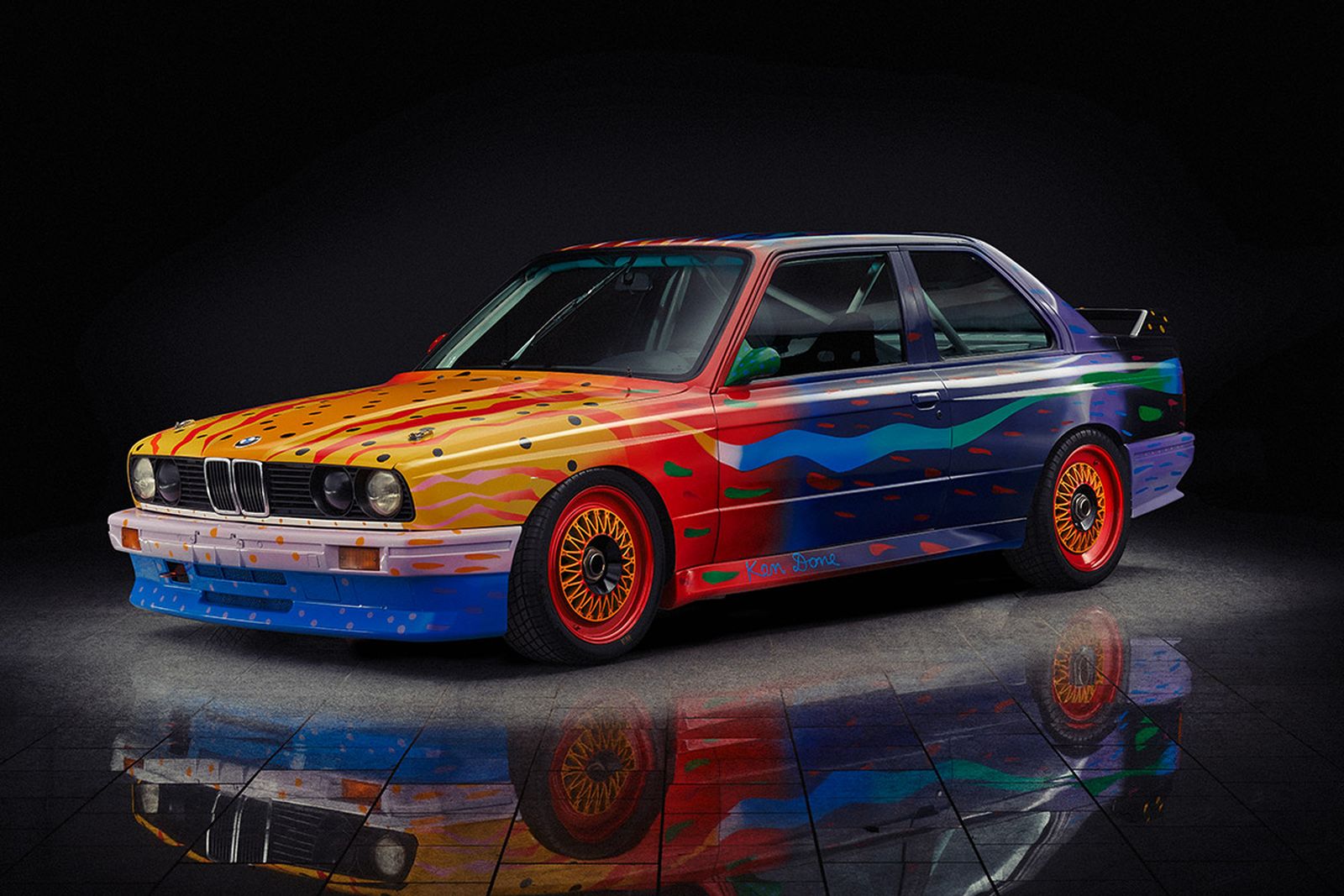 BMW Art Car 08, Ken Done, 1989