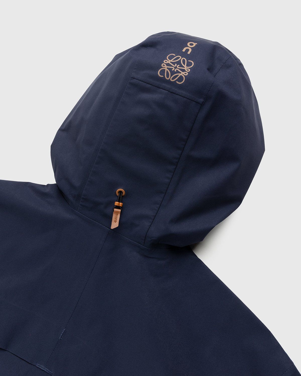 Loewe x On – Men's Technical Waterproof Anorak Gradient Blue - Outerwear - Blue - Image 6