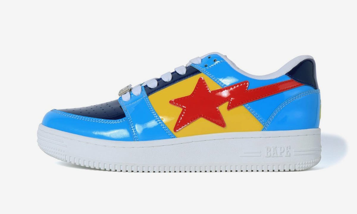 bapesta air force 1 white