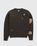 Stüssy x Dries van Noten – Badge Sweater - Knitwear - Brown - Image 1