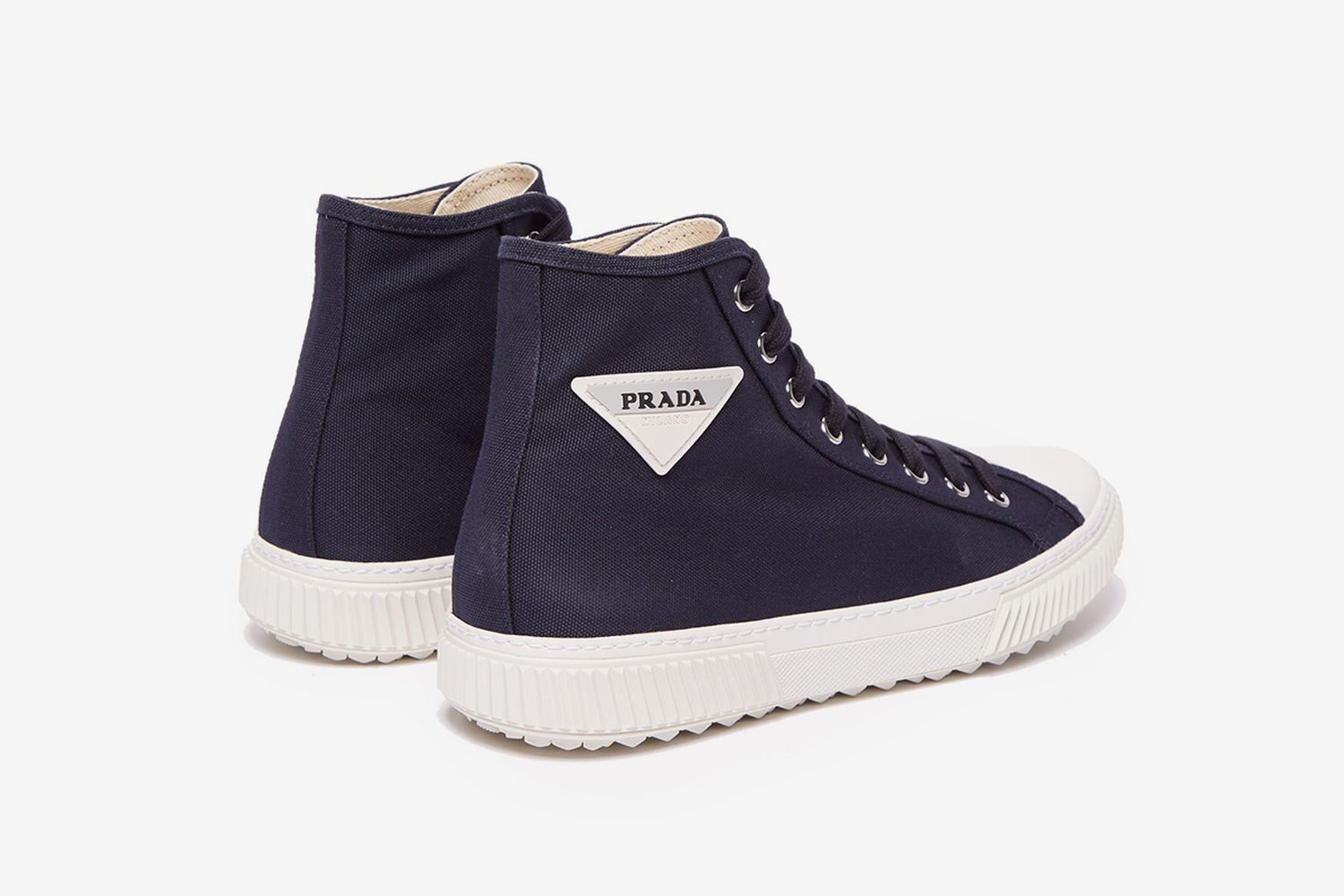 Stratus Cotton-Canvas High-Top Sneakers
