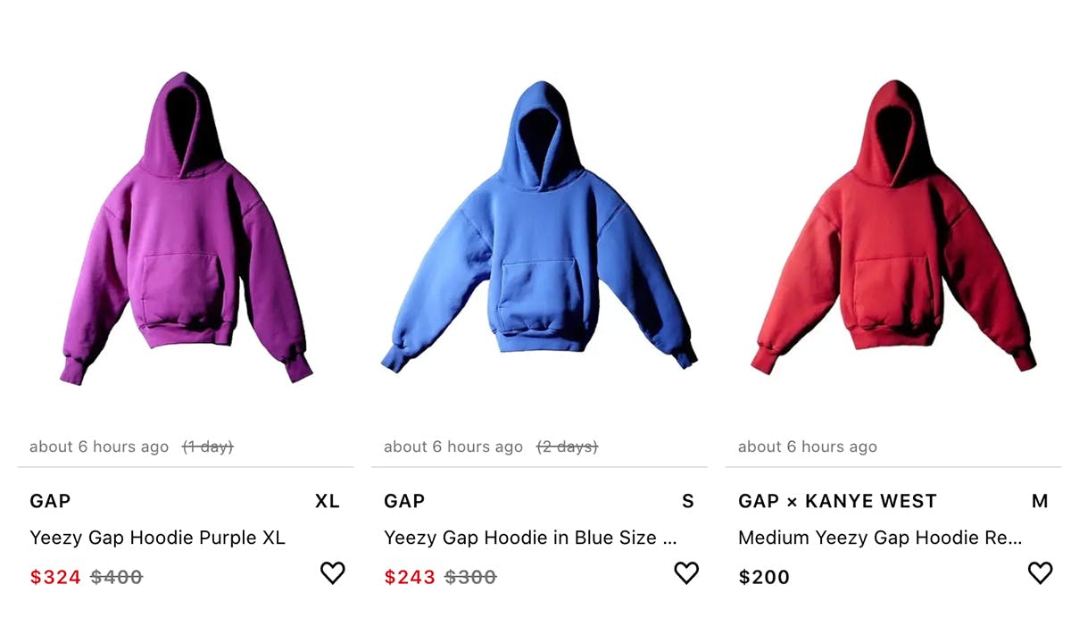 Kanye West Reveals YEEZY x Gap x Balenciaga Collaboration