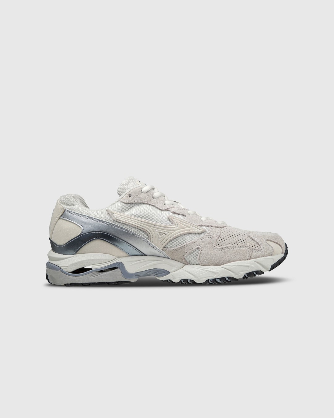 Mizuno – Wave Rider 10 White/Grey/Tradewinds - Sneakers - Multi - Image 1