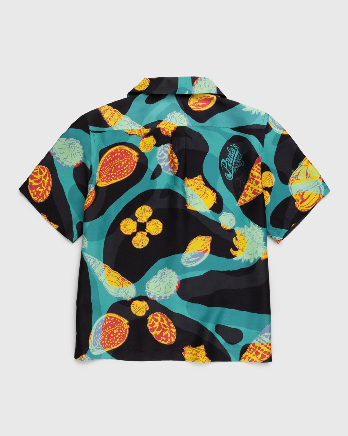 Loewe – Paula's Ibiza Shell Print Bowling Shirt Black - Shortsleeve Shirts - Multi - Image 2