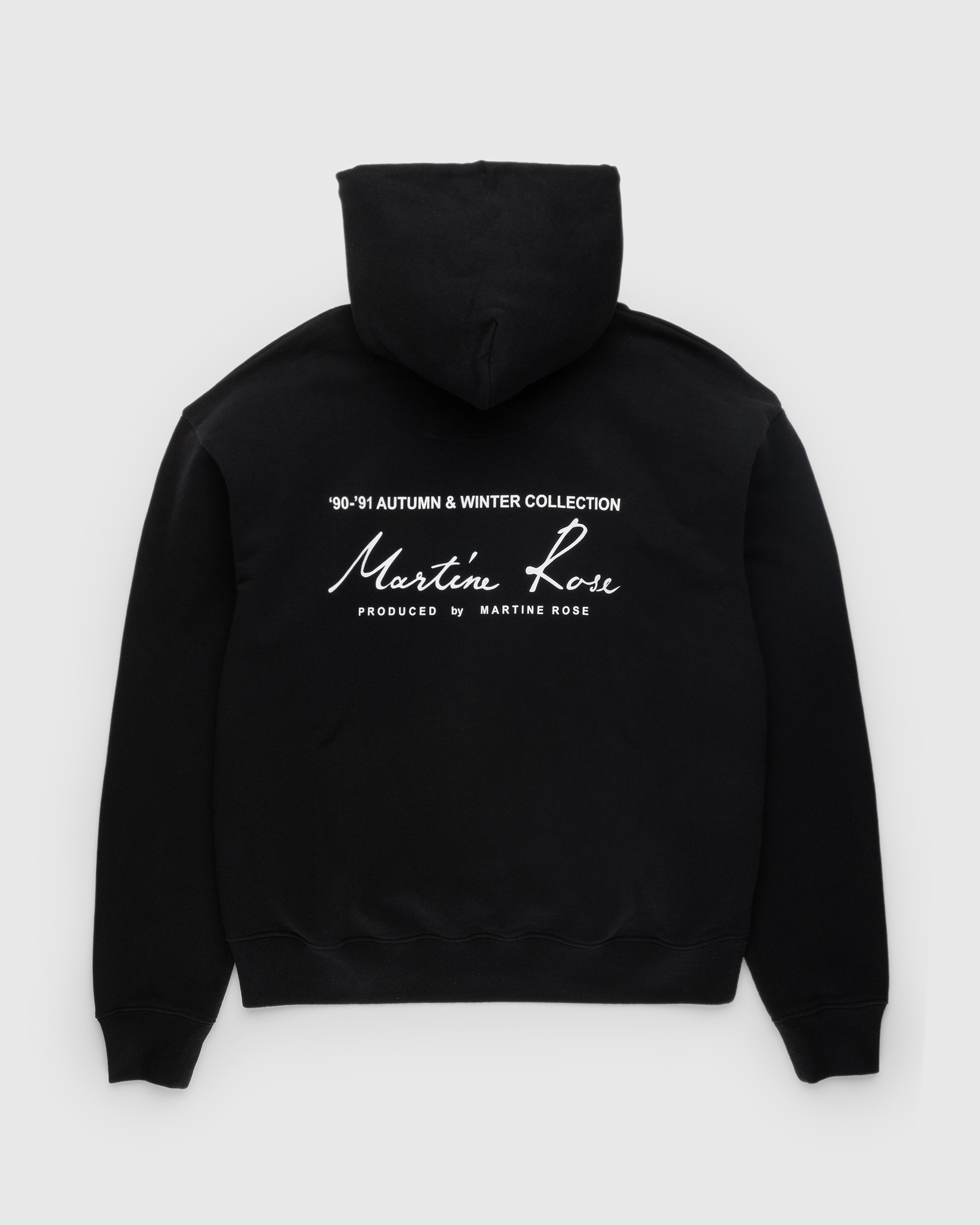 Martine Rose Classic Hoodie Black Highsnobiety Shop