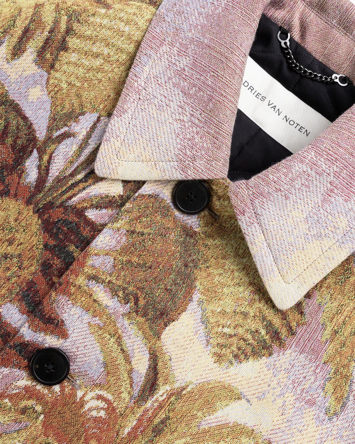Dries van Noten – Ronnor Coat Pink - Outerwear - Pink - Image 5