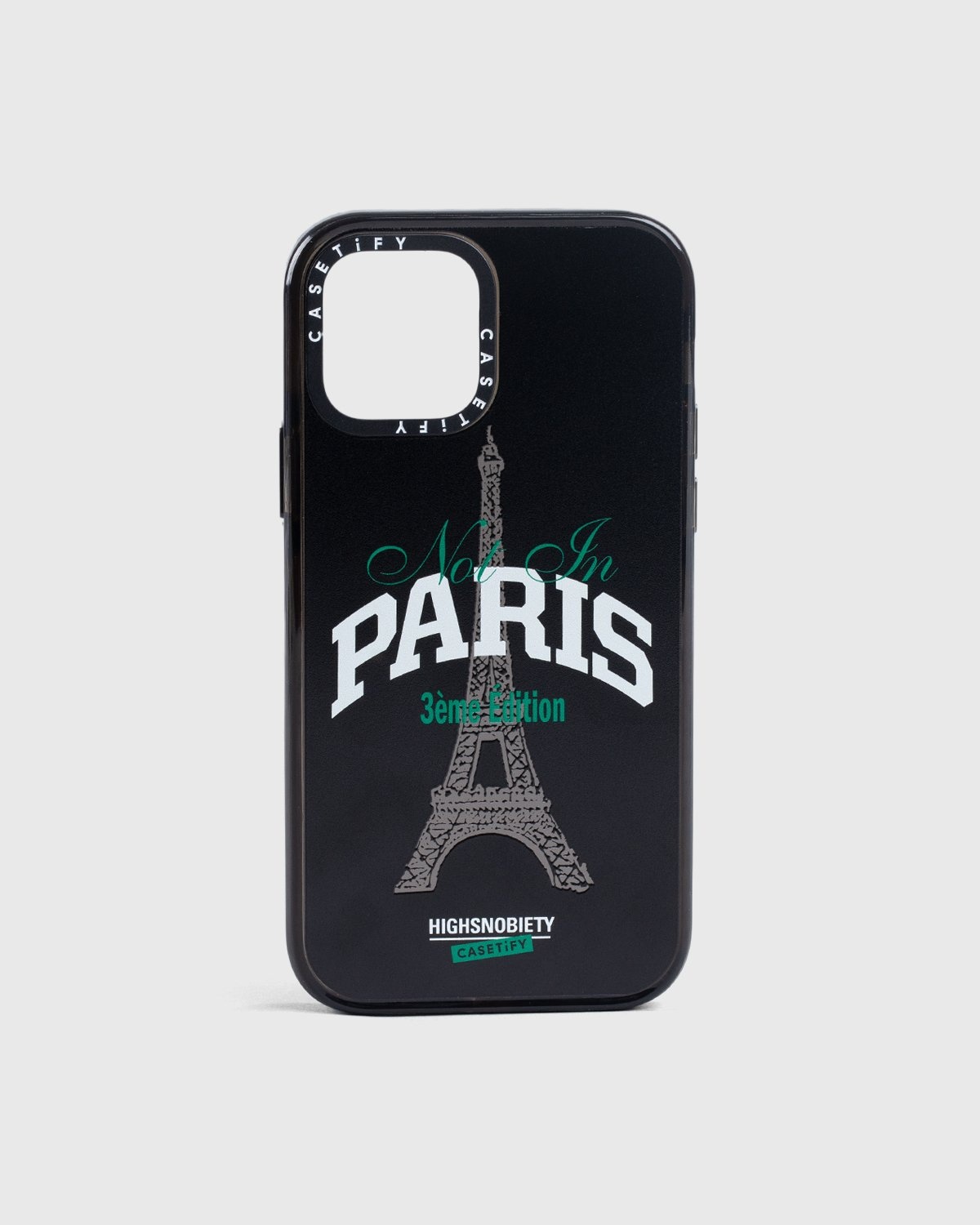 Highsnobiety x Casetify – iPhone Impact Case - Phone cases - Black - Image 1