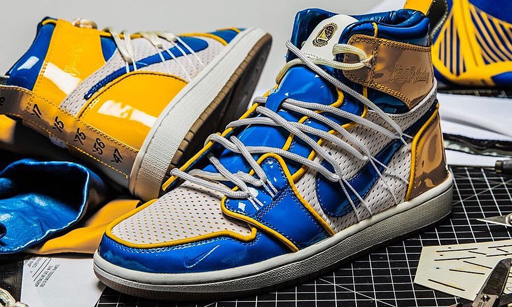 Surgeon Air Jordan 1 “Golden State Warriors"