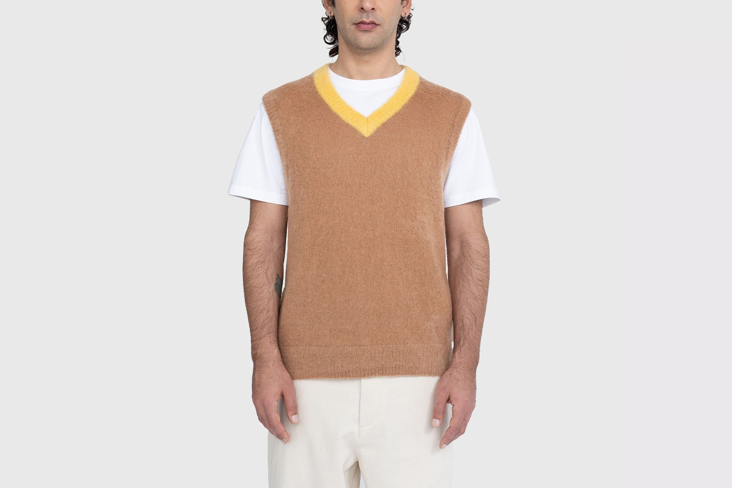 Light Alpaca Sweater Vest