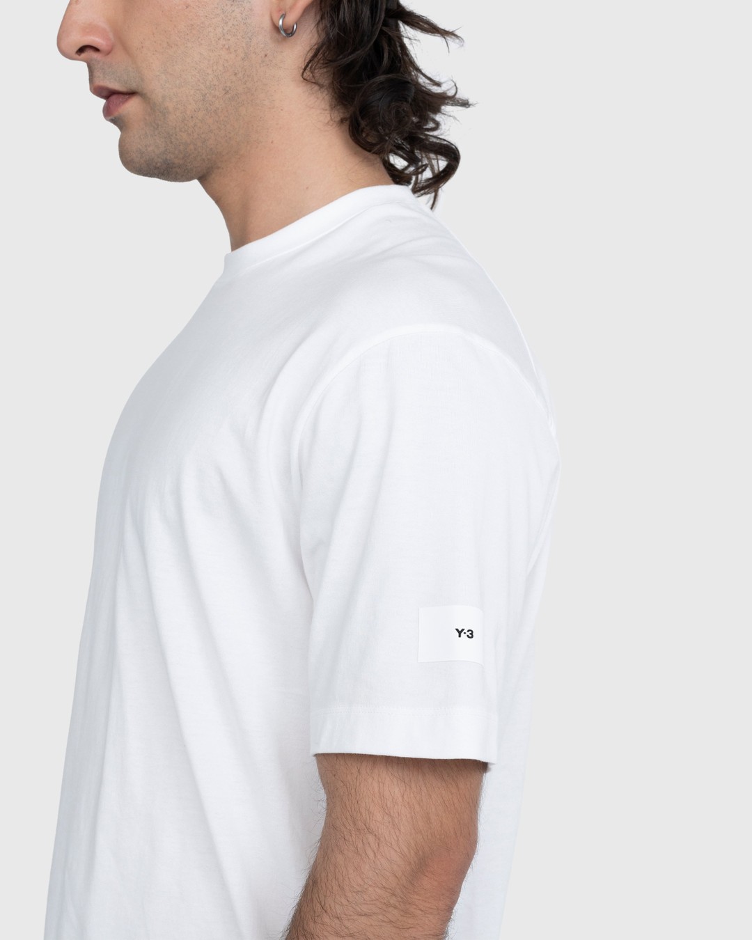 Y-3 – Relaxed Short-Sleeve T-Shirt Core White - Tops - White - Image 5
