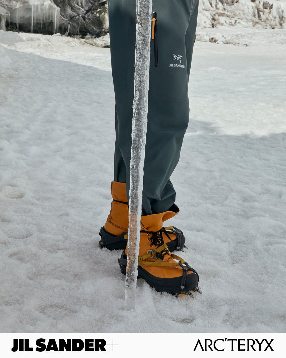jil sander arcteryx collab collaboration colorway release date buy info jacket pants fw21 fall winter 2021interview lookbook drop pants luke lucie meier interview