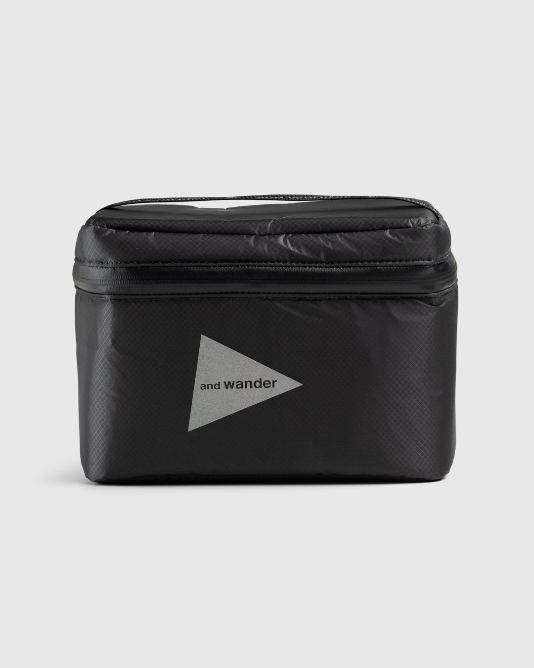 And Wander – Small Sil Soft Cooler Charcoal - Lifestyle - Grey - Image 1