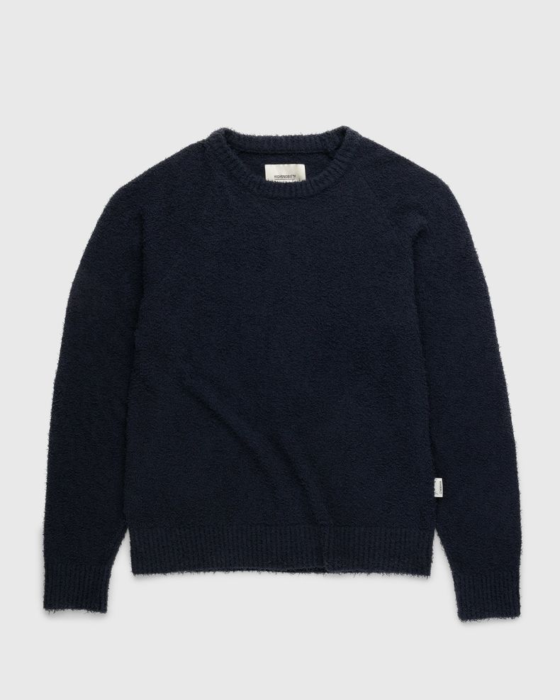 Highsnobiety – Raglan Crewneck Sweater Black