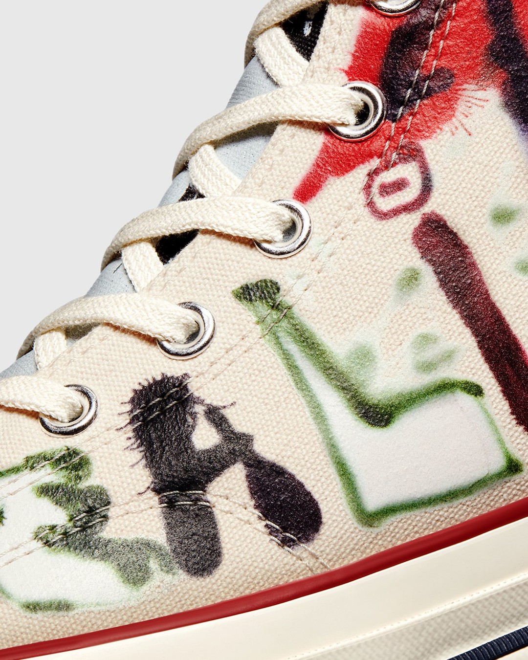 Converse x Come Tees – Chuck 70 Hi White/Multi/Egret - Sneakers - Red - Image 7