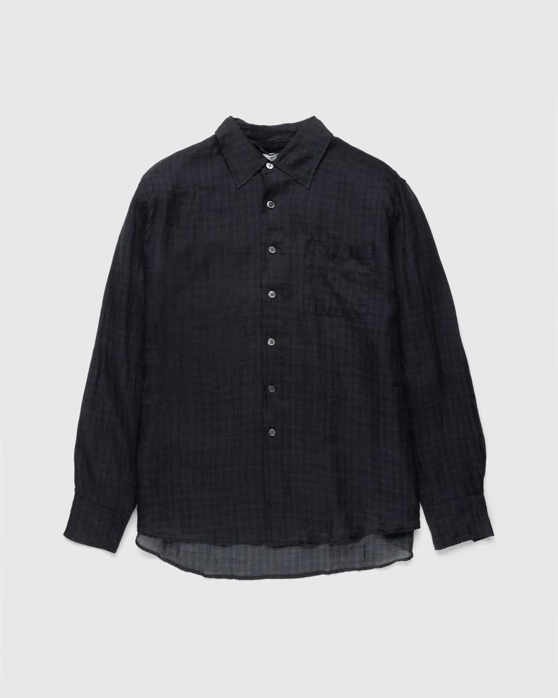 Above Shirt Night Check Print